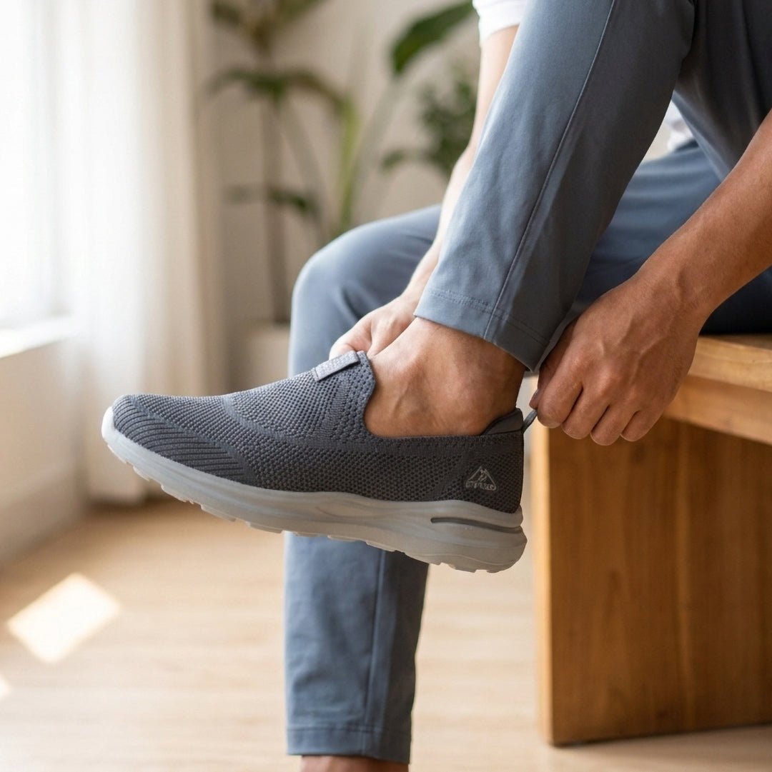 Slip-On Athleisure – Laceless Comfort, Built to Move