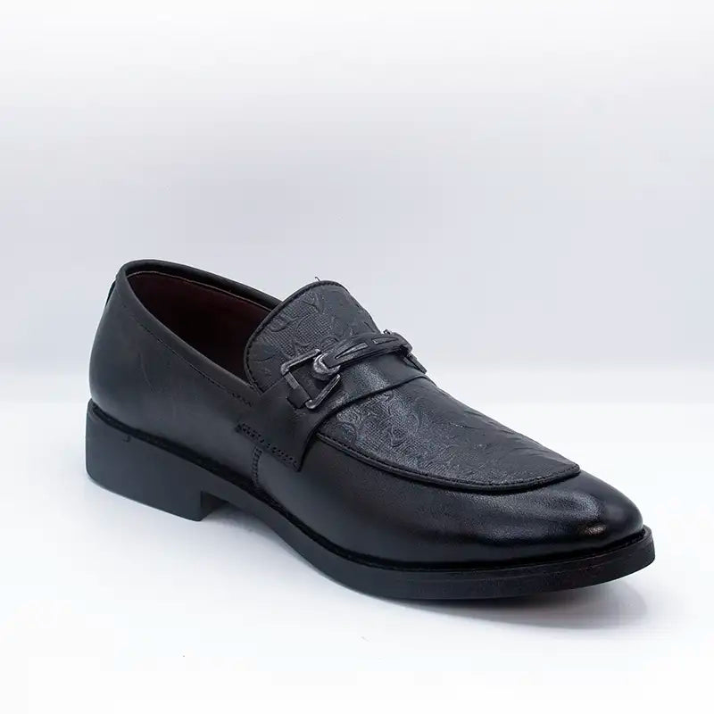 Black Genuine Leather Party Shoes GS94