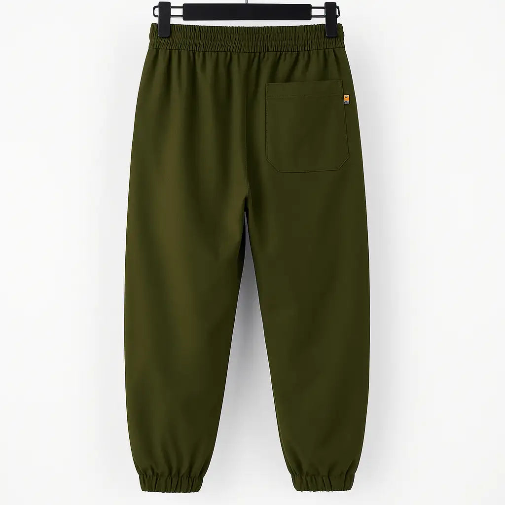 Men’s Army Green Drawstring Cargo Pants GC28
