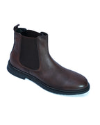 GoldStar Republic Leather men's brown Chelsea boots GS177 – view 5