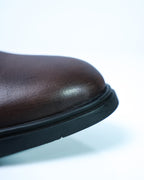 GoldStar Republic Leather men's brown Chelsea boots GS177 – view 6