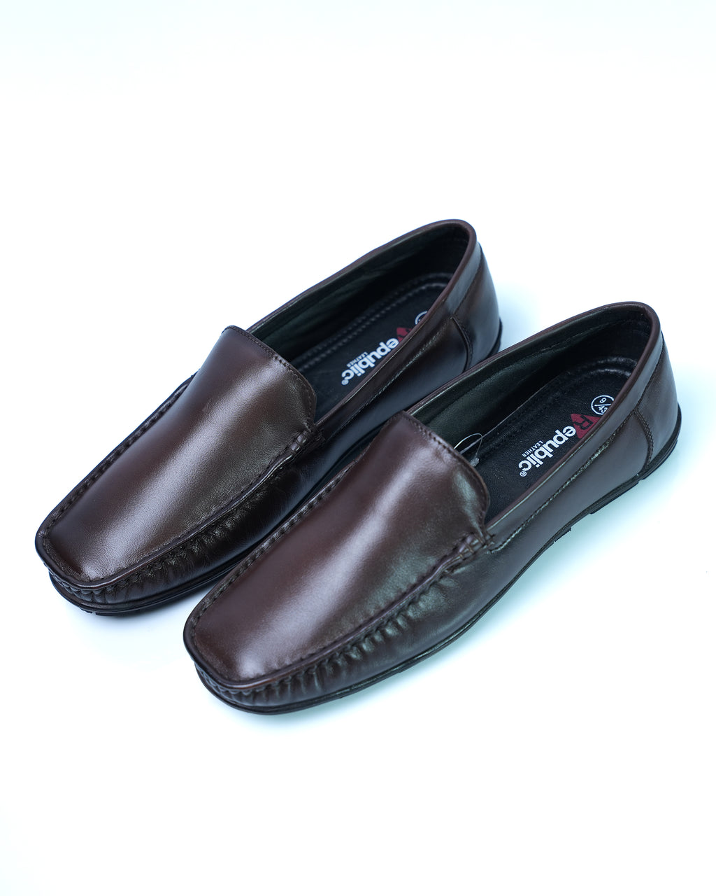 GoldStar Republic Leather men's leather loafers GS178 – view 8