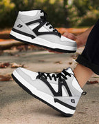 Bond Street Men's Grey &amp; Black Casual Sneakers GS172