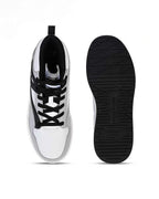 Bond Street Men's Grey &amp; Black Casual Sneakers GS172