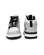 Bond Street Men's Grey &amp; Black Casual Sneakers GS172