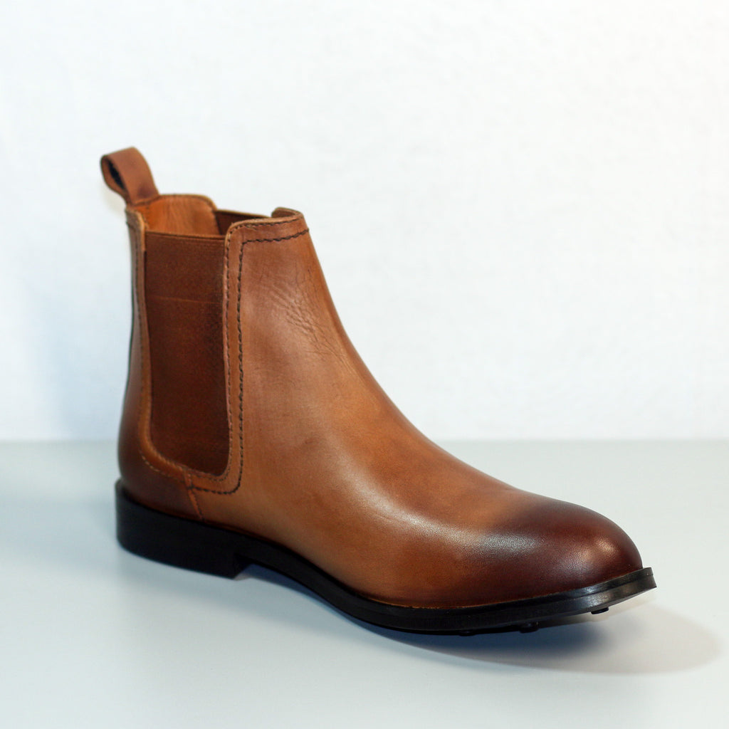 Men's Genuine Leather Chelsea Boots [GS108]