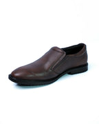 GoldStar Republic Leather GS176 brown genuine leather slip-on loafers for men