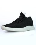 Goldstar Black Flyknit Casual Running Shoes For Men GS160