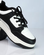 Goldstar Black White Panda Colorway Casual Sneakers For Men GS158