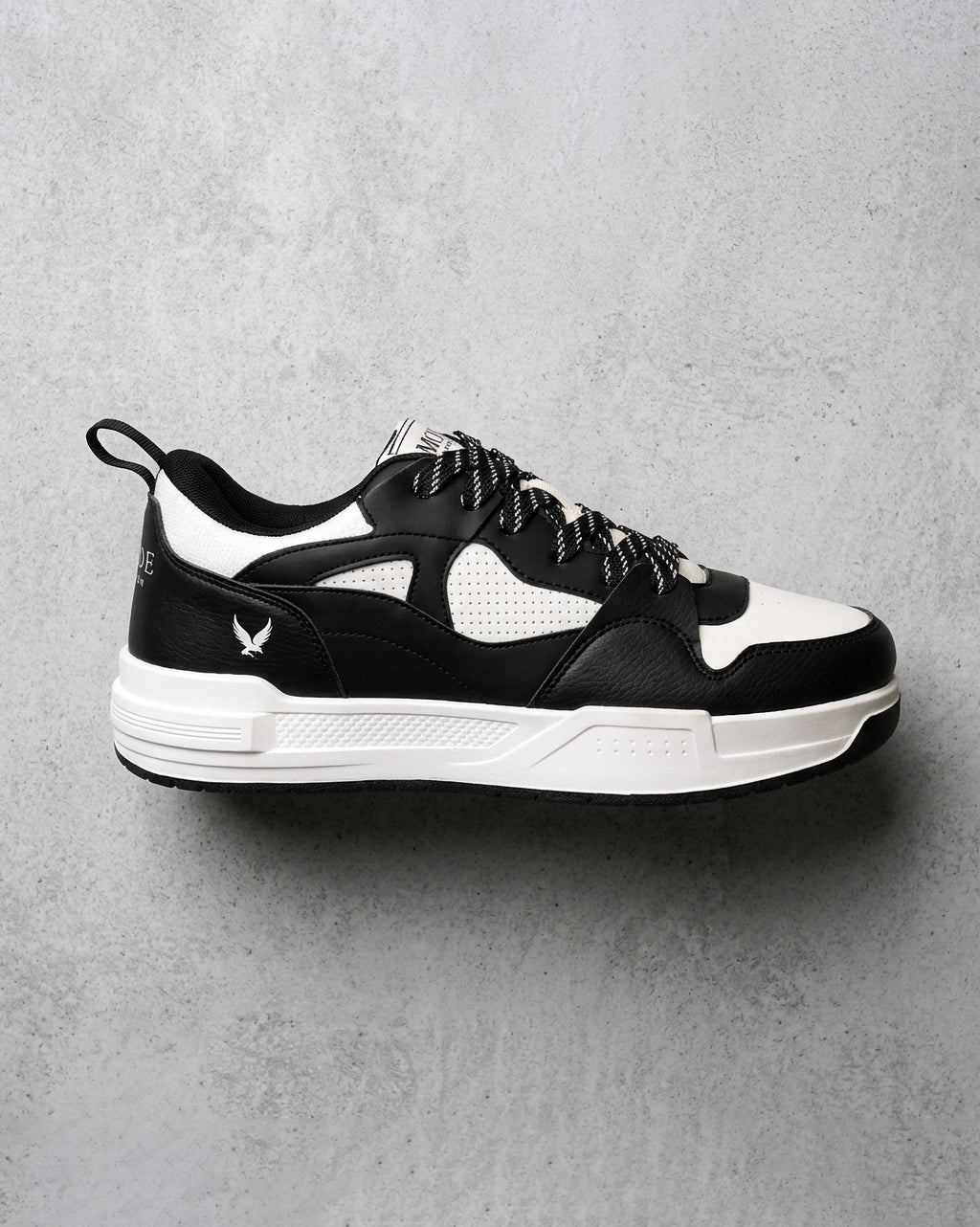 Goldstar Black Off-White Chunky Casual Sneakers For Men GS161