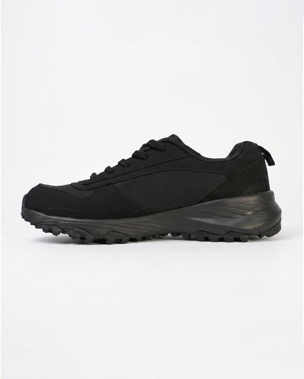 Goldstar Full Black Sports Running Shoes For Men GS162