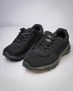 Goldstar Full Black Sports Running Shoes For Men GS162
