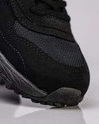 Goldstar Full Black Sports Running Shoes For Men GS162