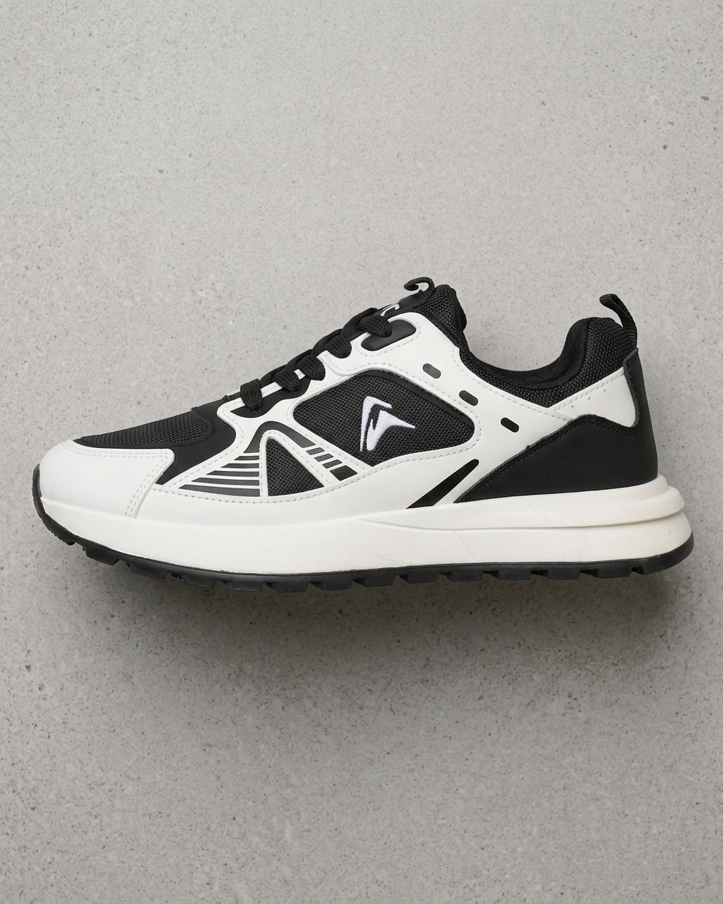 Goldstar White Black Casual Sneakers For Men GS164