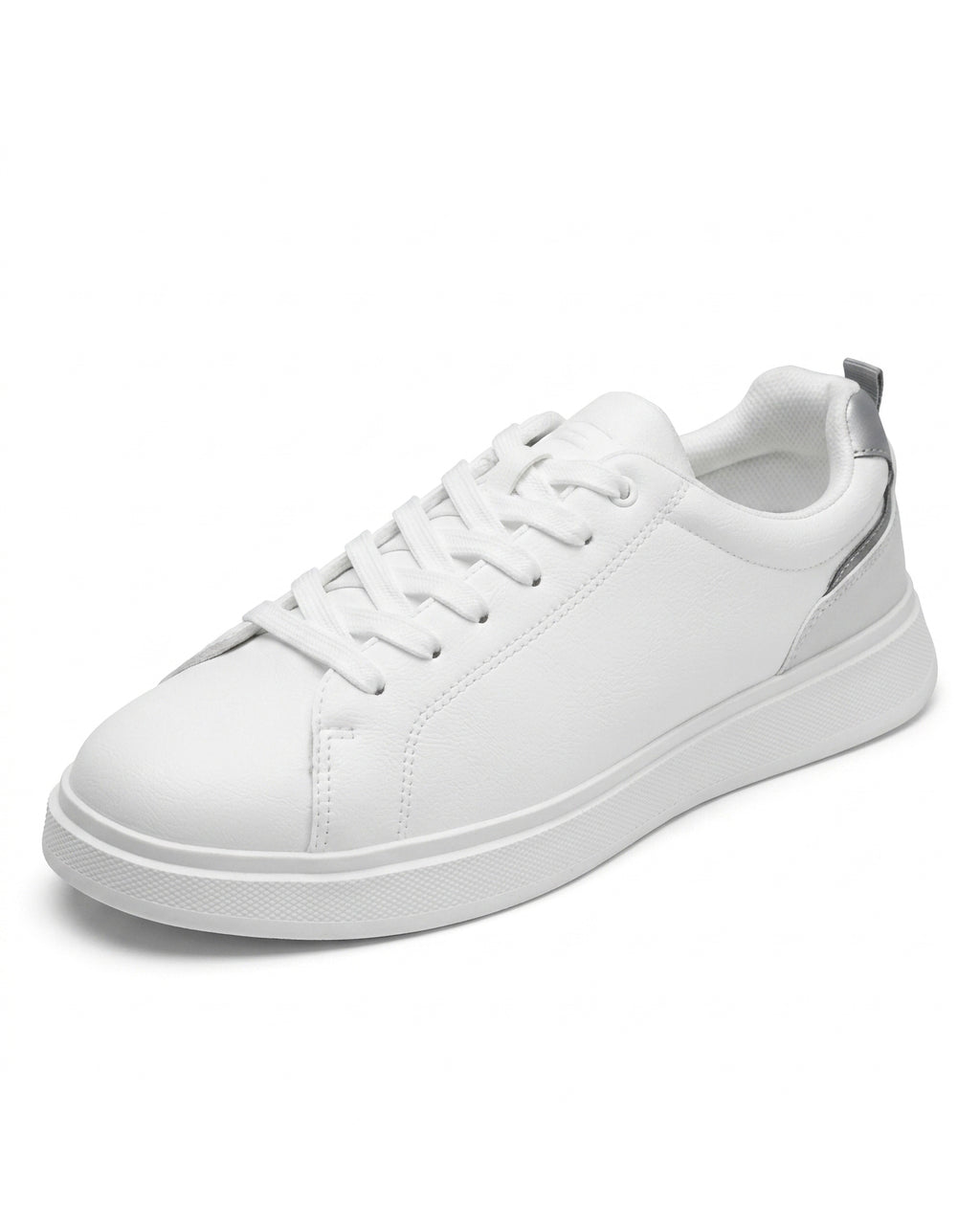 Goldstar White Casual Low-Top Sneakers For Men GS165
