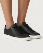 Goldstar Black Casual Low-Top Sneakers For Men GS166
