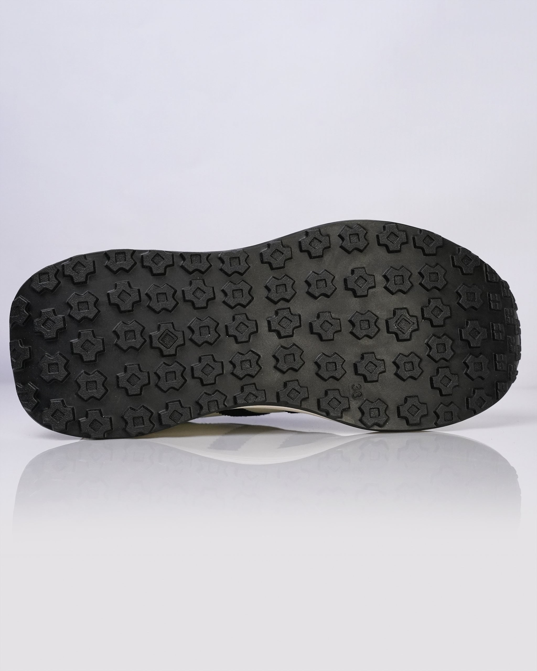 Goldstar White Black Stripe Retro Running Shoes For Women LS005