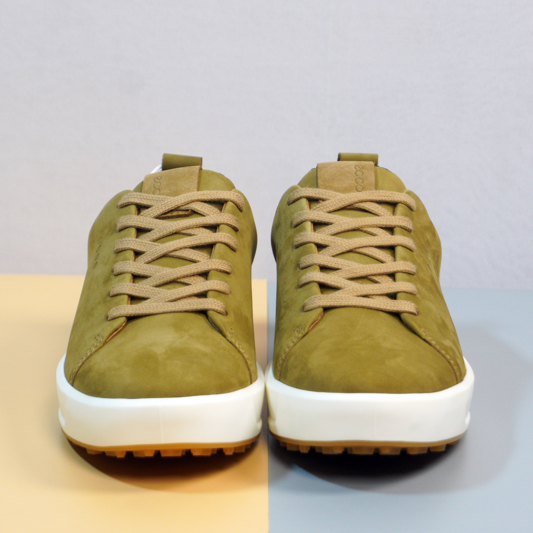 Sporty Gulf Sneakers with Premium Olive Nubuck Finish  [GS111]