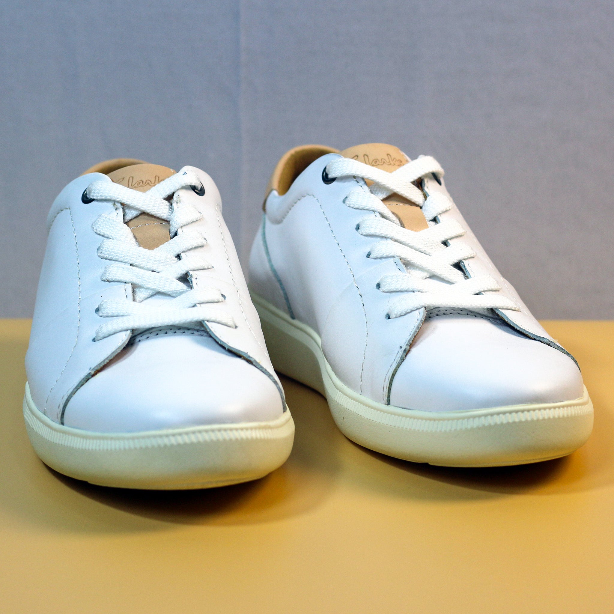 Men's Minimal Leather Sneakers [GS104]