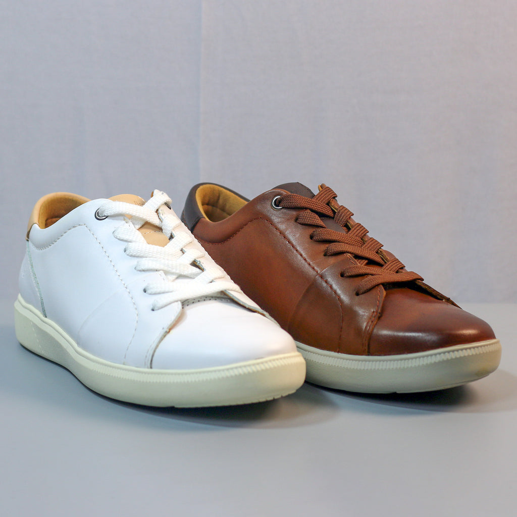 Men's Minimal Leather Sneakers [GS104]