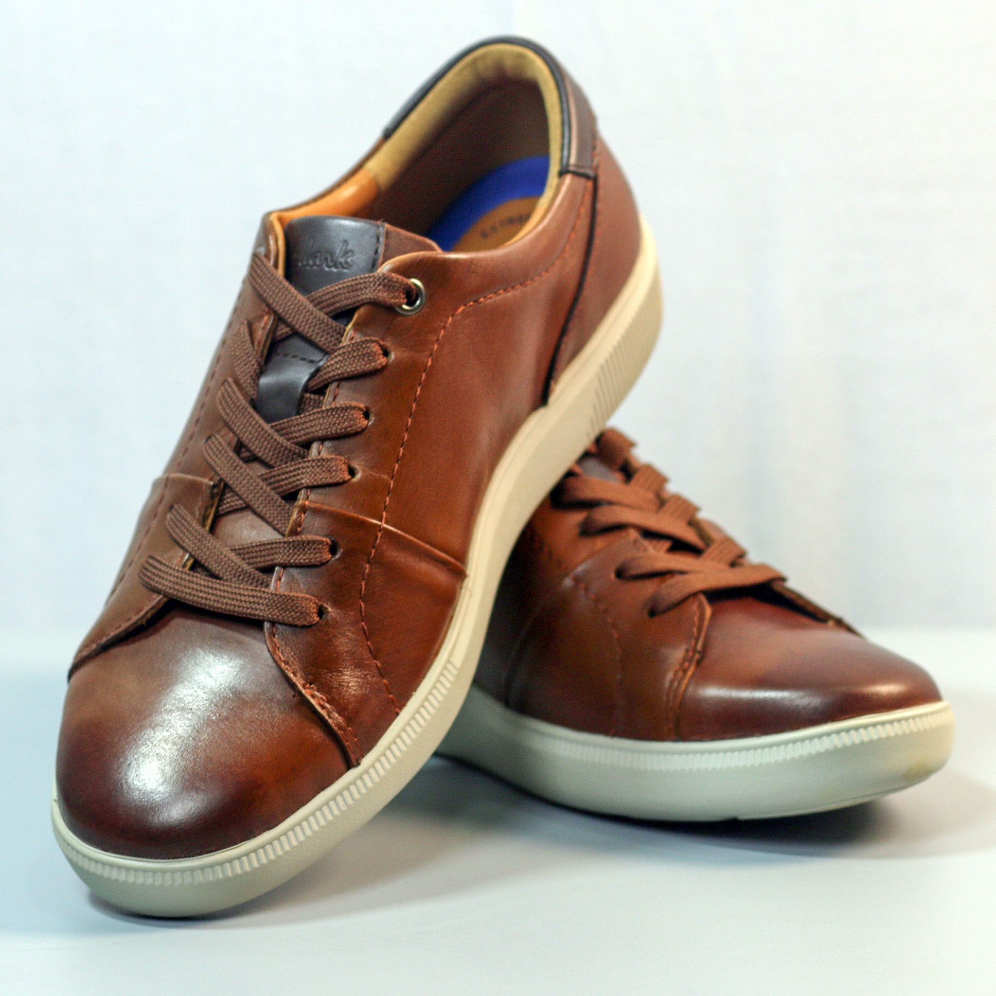 Men's Minimal Leather Sneakers [GS104]
