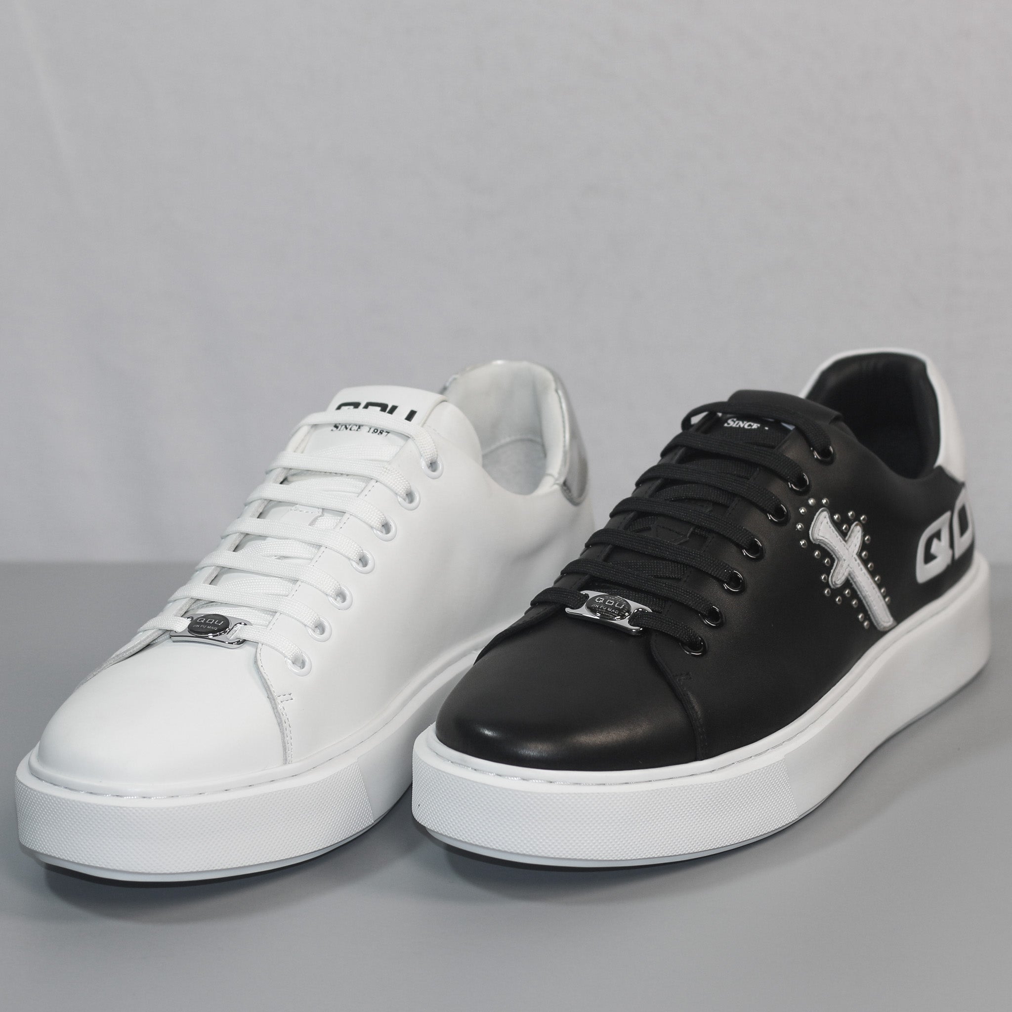 Men's Trendy Leather Sneakers [GS105]