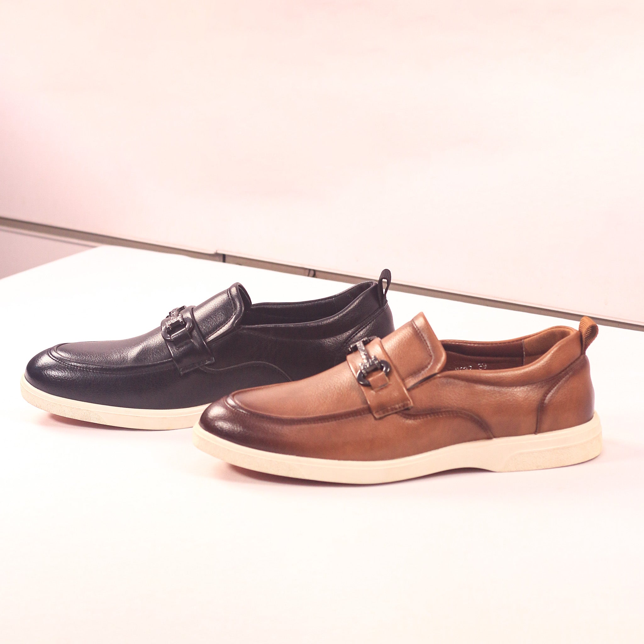 Men’s Leather Horsebit Loafer [GS97]