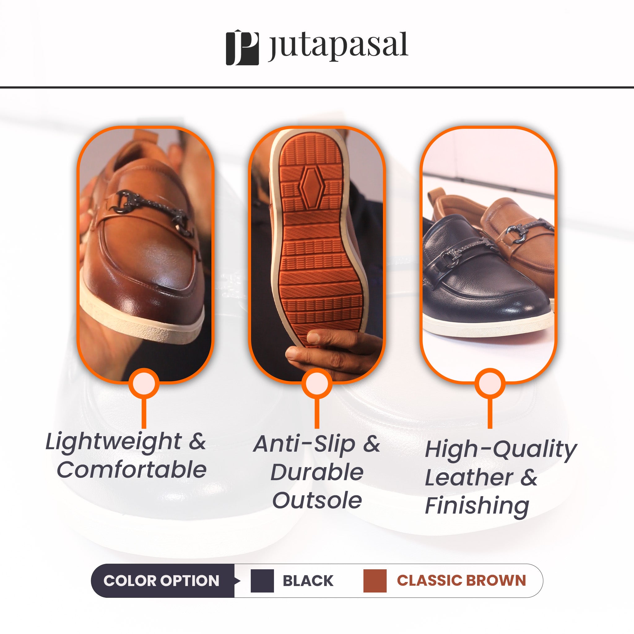 Men’s Leather Horsebit Loafer [GS97]