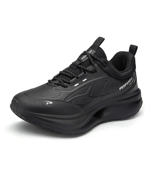 Black PESPANDA Men’s Orthopedic Rocker-Bottom Shoes GS184 – Jutapasal