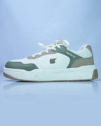 SONGTA White Beige Olive Casual Sneakers For Men GS169