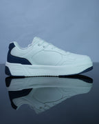 SONGTA White Navy Casual Sneakers For Men GS170