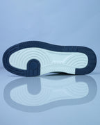 SONGTA White Navy Casual Sneakers For Men GS170