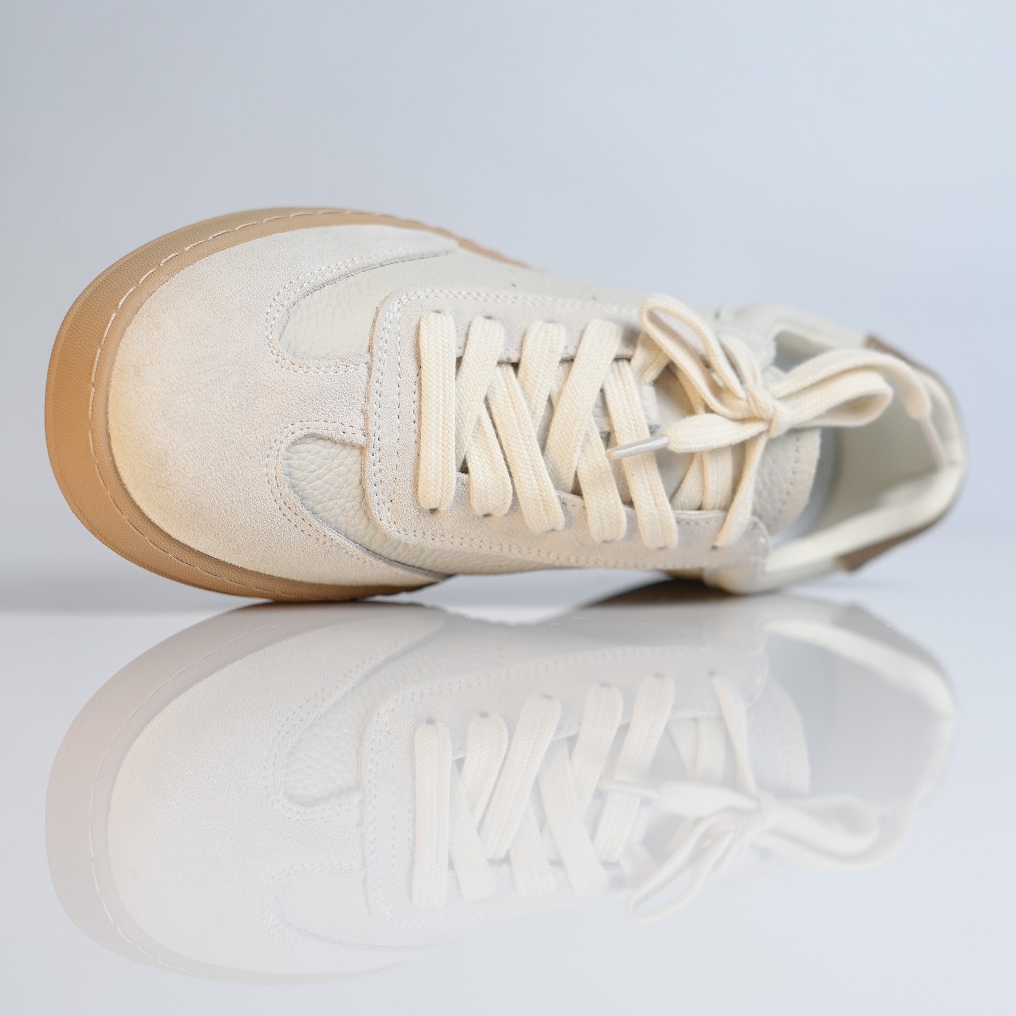 Genuine Leather T-Toe Sneakers for Men [GS129]