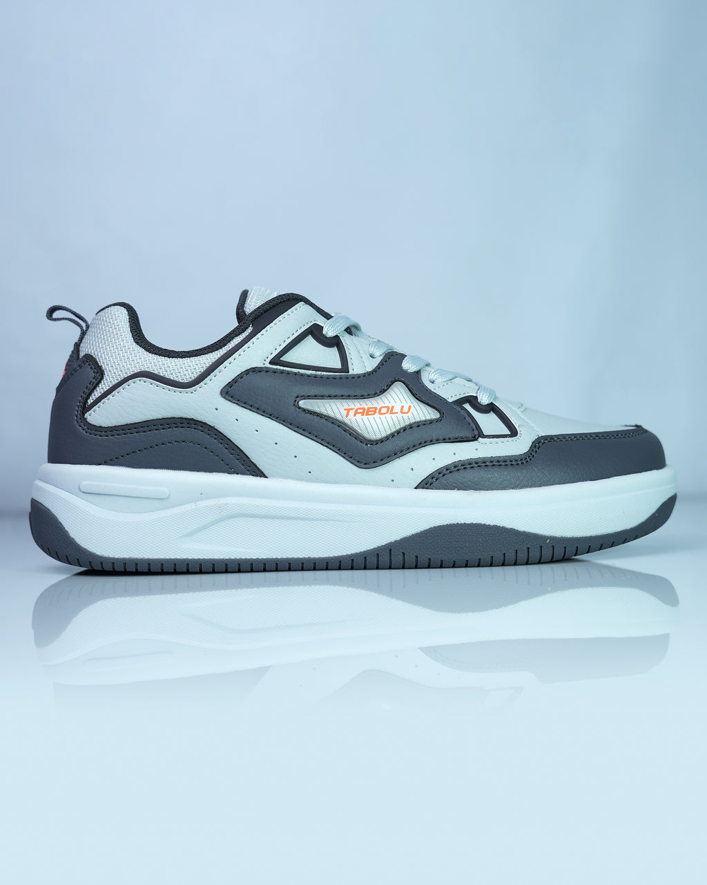 TBL GS175 men’s retro sport-casual sneakers with PU leather upper and rubber outsole