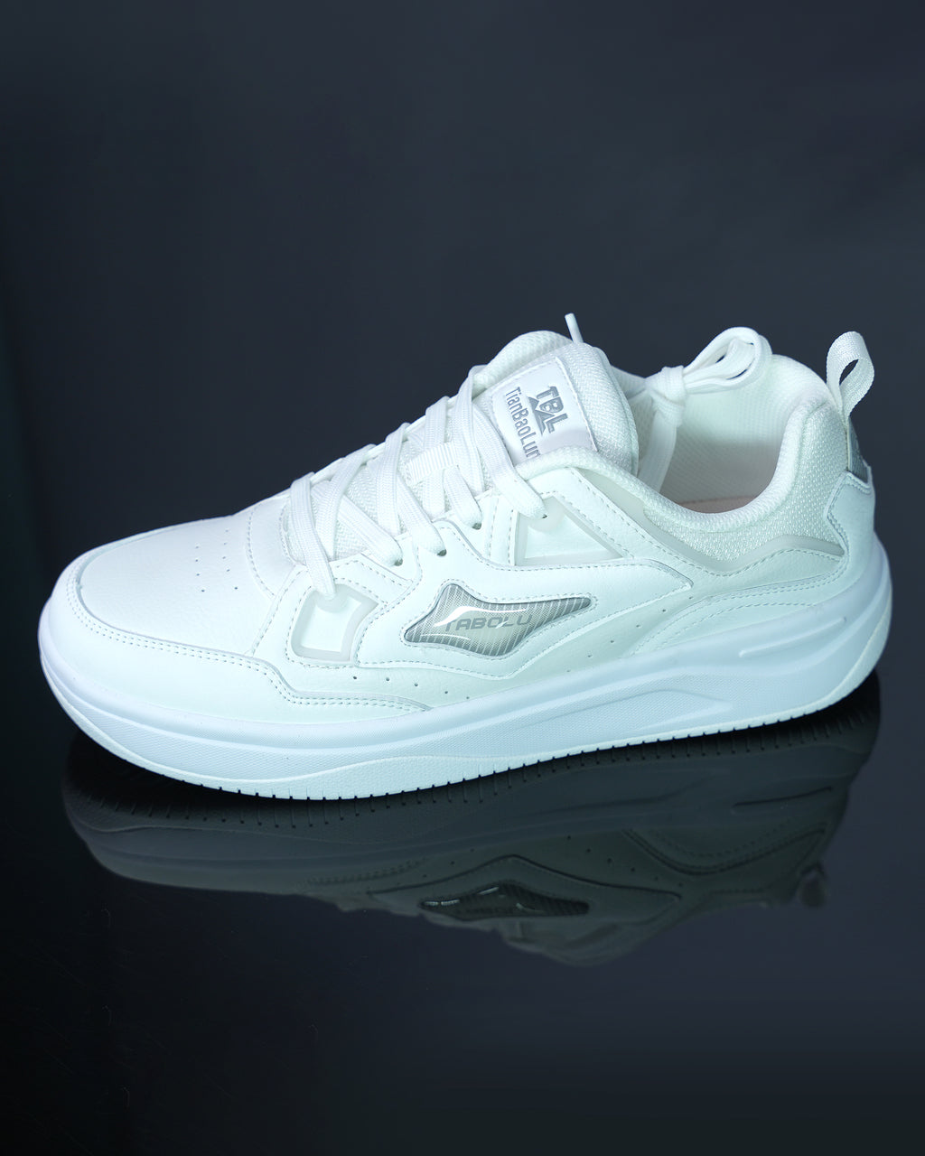 TBL GS175 men’s retro sport-casual sneakers with PU leather upper and rubber outsole
