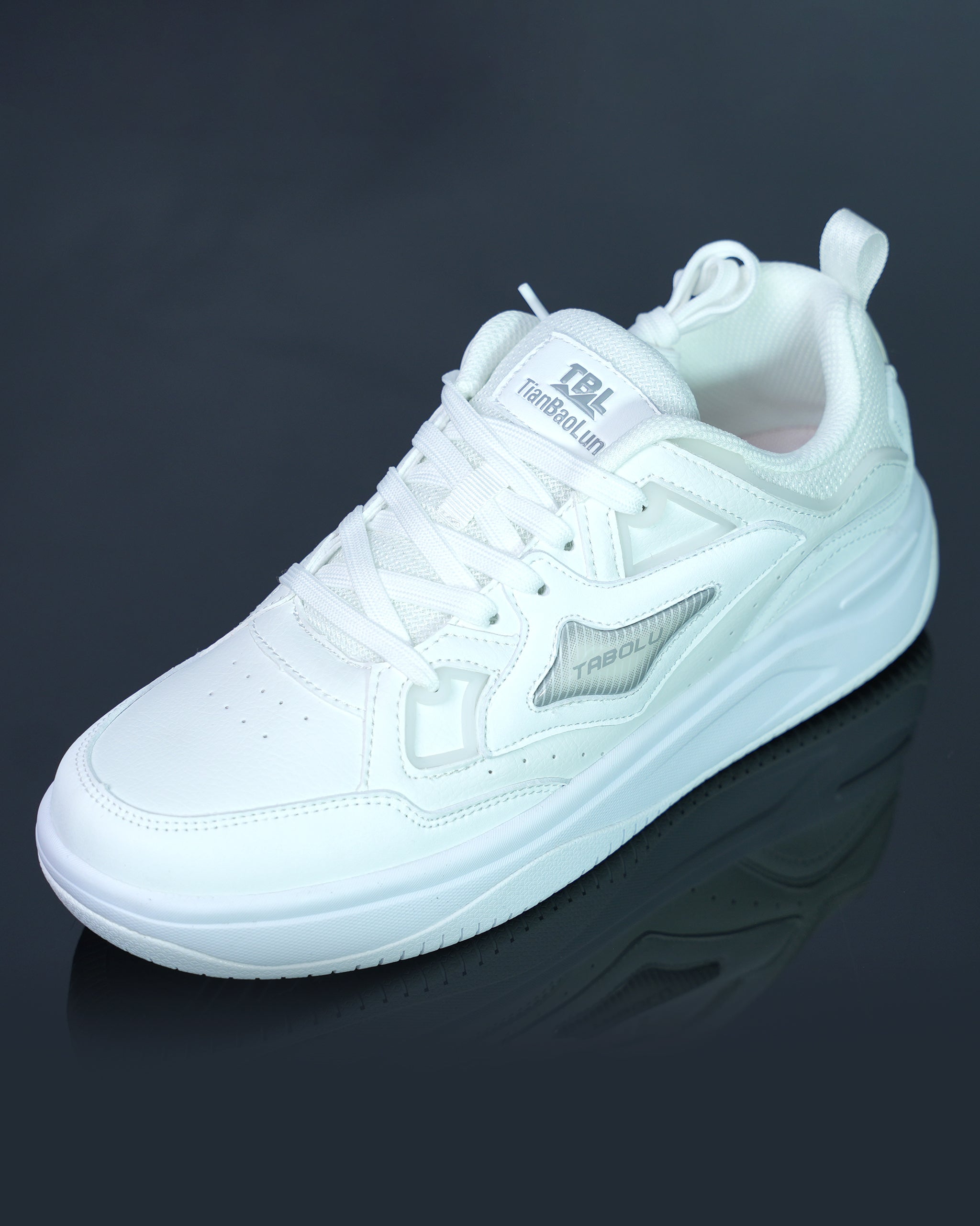 TBL GS175 men’s retro sport-casual sneakers with PU leather upper and rubber outsole