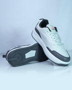 TBL GS175 men’s retro sport-casual sneakers with PU leather upper and rubber outsole