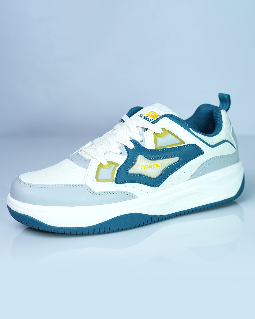 TBL GS175 men’s retro sport-casual sneakers with PU leather upper and rubber outsole