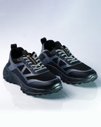 Warrior Black Grey Leisure Sports Shoes For Men GS143