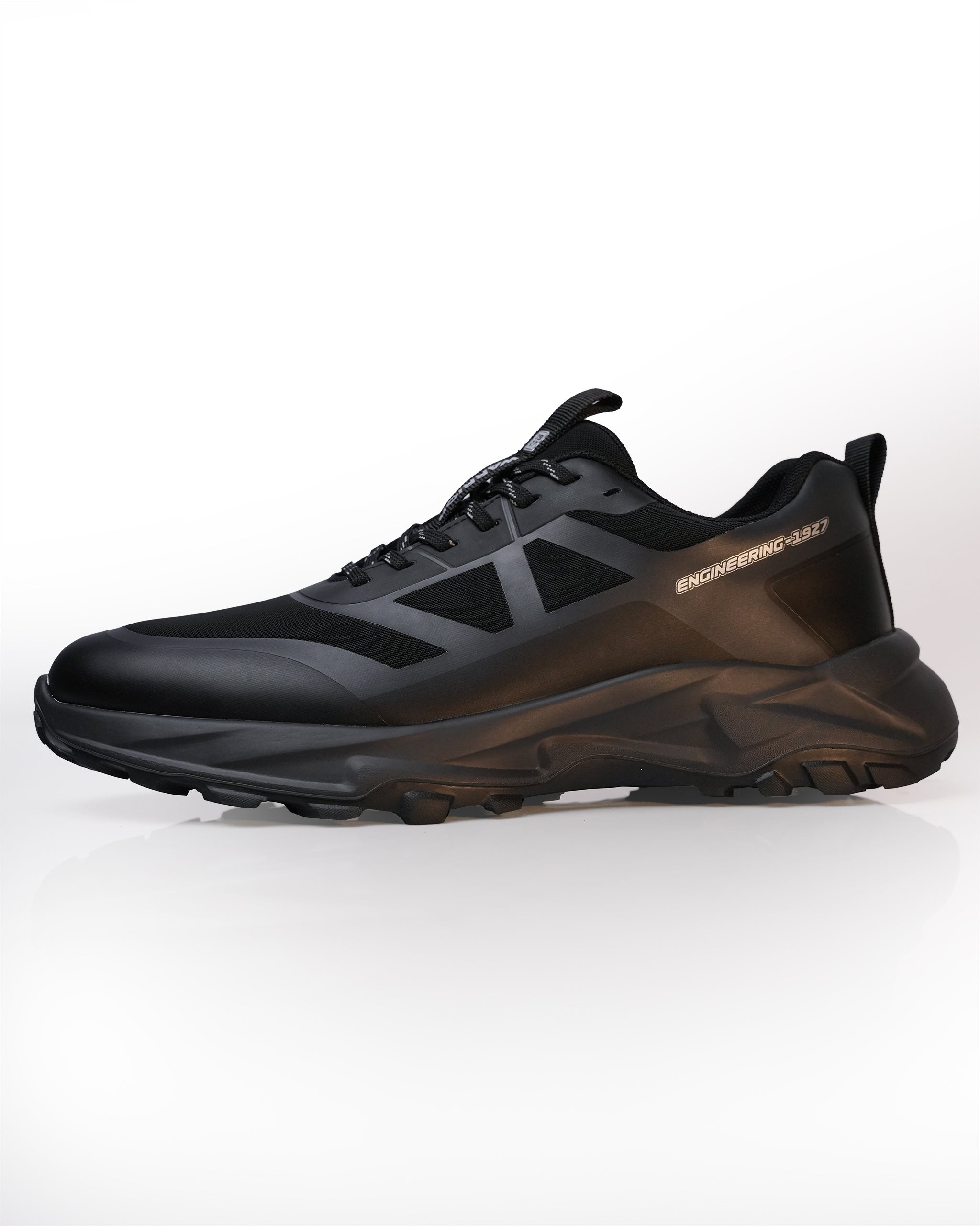 Warrior Black Grey Leisure Sports Shoes For Men GS143