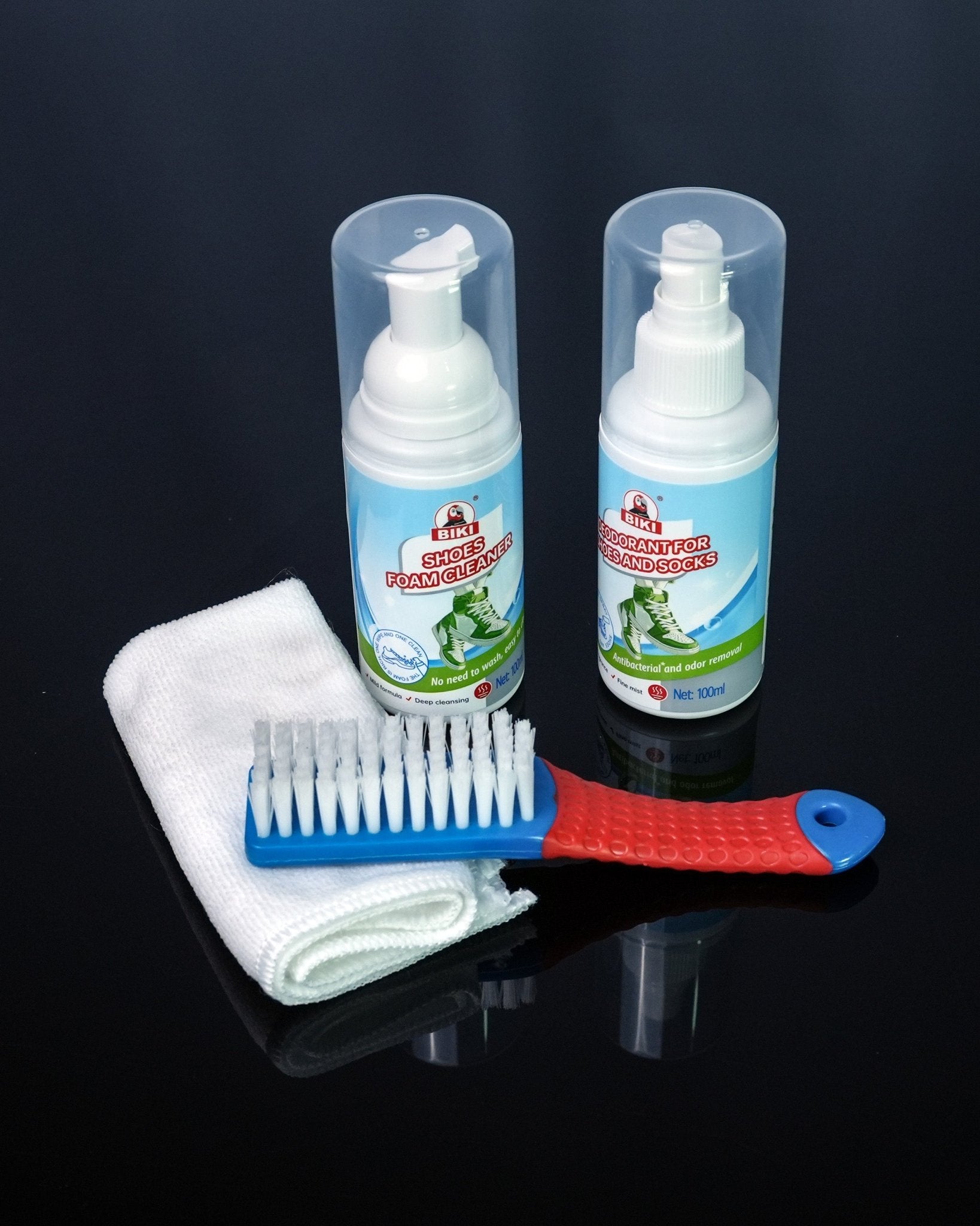Biki Foaming Cleaner & Deodorant Kit [AC004] - Jutapasal