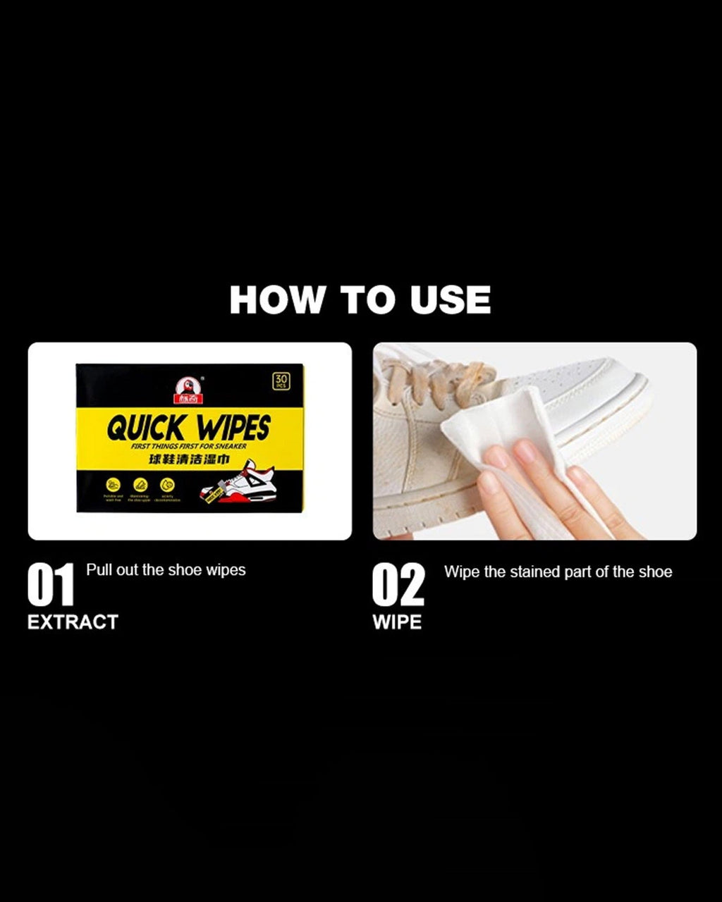 Biki Premium Sneaker Quick Wipes [AC006] - Jutapasal
