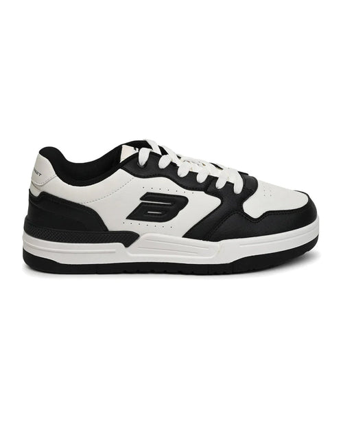 Bond Street Men's White &amp; Black Casual Sneakers GS171 - Jutapasal