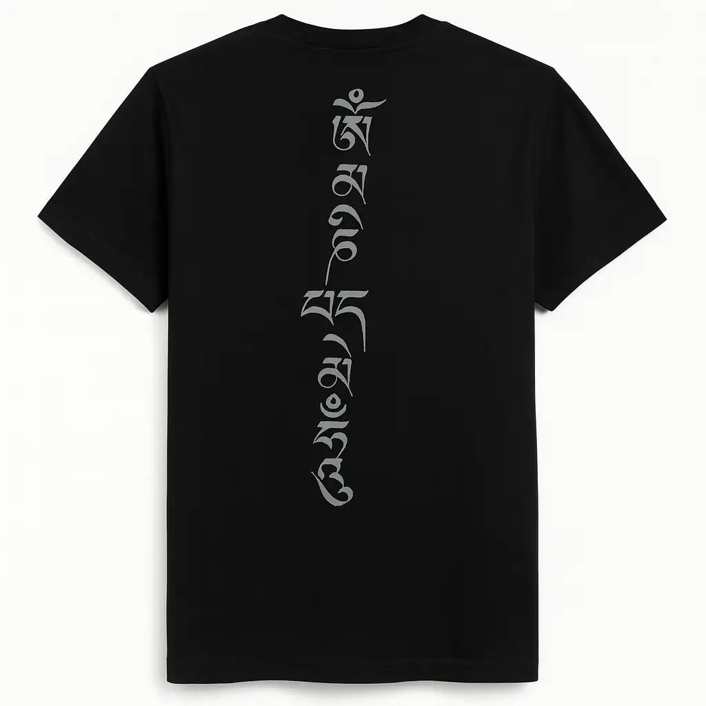 Buddha Head Pattern Cotton Tee GC21 - Jutapasal