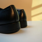Classic Black Single Monk Strap Shoes [GS122] - Jutapasal