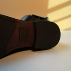 Classic Black Single Monk Strap Shoes [GS122] - Jutapasal