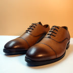 Classic Brown Cap - Toe Oxford Shoes [GS119] - Jutapasal