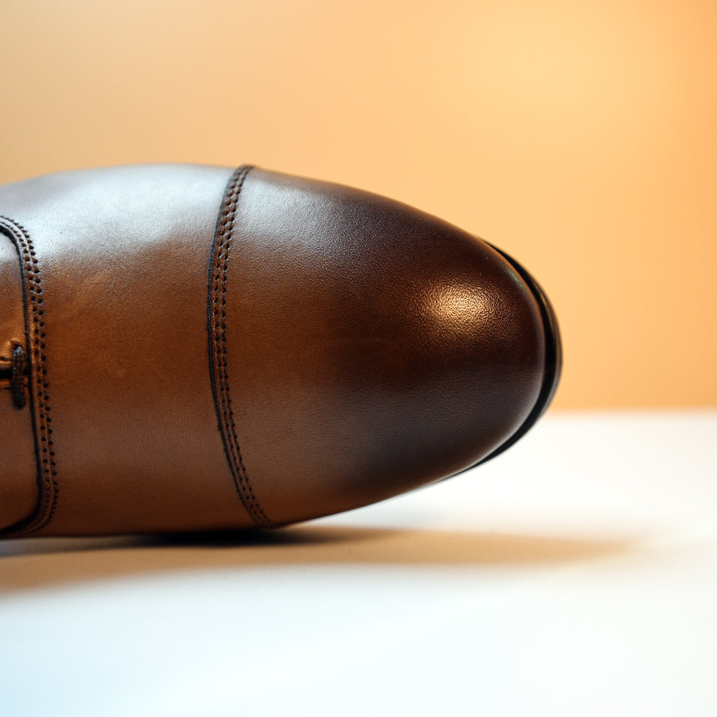 Classic Brown Cap - Toe Oxford Shoes [GS119] - Jutapasal