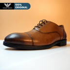 Classic Brown Cap - Toe Oxford Shoes [GS119] - Jutapasal