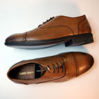 Classic Brown Cap - Toe Oxfords with Brogue Detailing [GS120] - Jutapasal